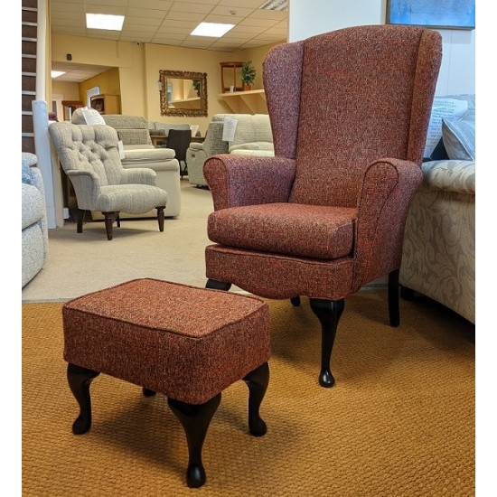  SHOWROOM CLEARANCE ITEM - Shackletons Edinburgh Chair & Stool