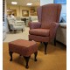  SHOWROOM CLEARANCE ITEM - Shackletons Edinburgh Chair & Stool