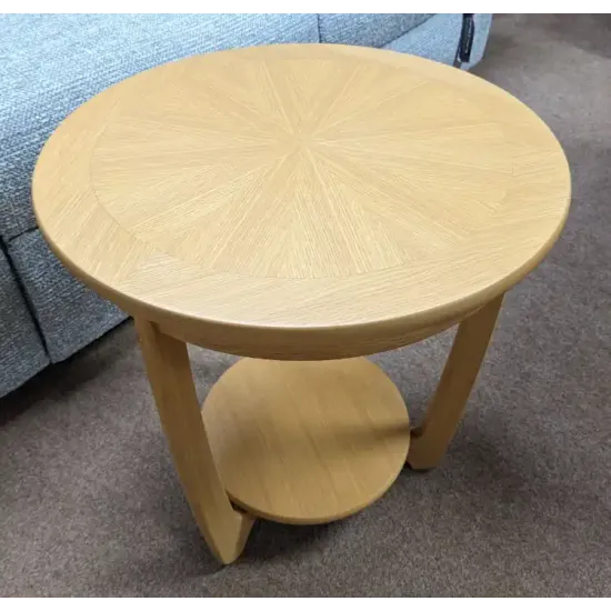  SHOWROOM CLEARANCE ITEM - Shadows Furniture Sunburst Top Lamp Table - Number 971