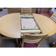  SHOWROOM CLEARANCE ITEM - Shadows Furniture 115 Extending Table & Four 225 Ladderback Chairs