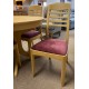  SHOWROOM CLEARANCE ITEM - Shadows Furniture 115 Extending Table & Four 225 Ladderback Chairs