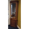  SHOWROOM CLEARANCE ITEM - Sutcliffe Trafalgar Teak Corner Display Cabinet