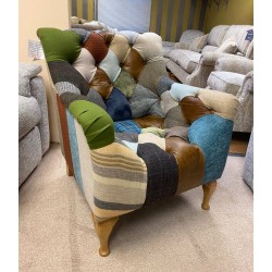  SHOWROOM CLEARANCE ITEM - Vintage Sofa Company Bamford Club Patchwork Chair