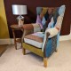  SHOWROOM CLEARANCE ITEM - Vintage Sofa Company Barnard Patchwork Chair