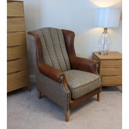  SHOWROOM CLEARANCE ITEM - Vintage Sofa Company Fluted Back Chair