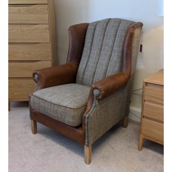  SHOWROOM CLEARANCE ITEM - Vintage Sofa Company Fluted Back Chair