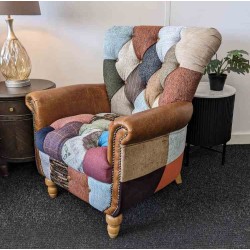  SHOWROOM CLEARANCE ITEM - Vintage Sofa Company Gotham Harlequin Chair
