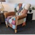  SHOWROOM CLEARANCE ITEM - Vintage Sofa Company Gotham Harlequin Chair