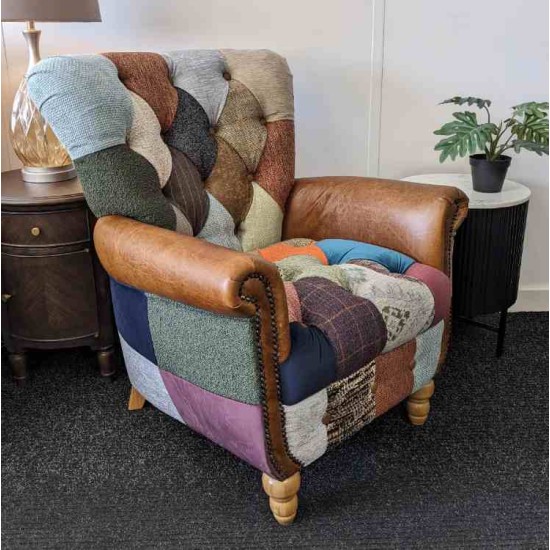SHOWROOM CLEARANCE ITEM - Vintage Sofa Company Gotham Harlequin Chair SHOWROOM CLEARANCE ITEM - Vintage Sofa Company Gotham Harlequin Chair
