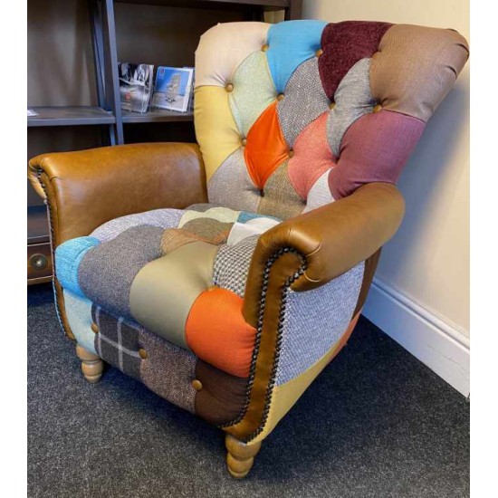 SHOWROOM CLEARANCE ITEM - Vintage Sofa Company Gotham Harlequin Chair SHOWROOM CLEARANCE ITEM - Vintage Sofa Company Gotham Harlequin Chair