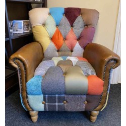  SHOWROOM CLEARANCE ITEM - Vintage Sofa Company Gotham Harlequin Chair
