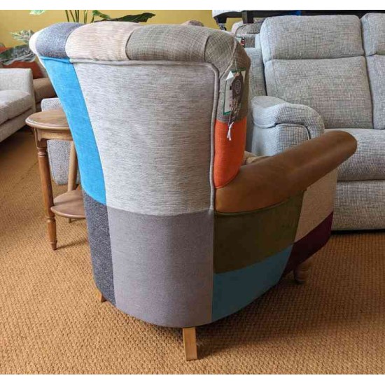  SHOWROOM CLEARANCE ITEM - Vintage Sofa Company Gotham Harlequin Chair