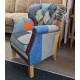  SHOWROOM CLEARANCE ITEM - Vintage Sofa Company Governor Patchwork Chair