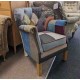  SHOWROOM CLEARANCE ITEM - Vintage Sofa Company Governor Patchwork Chair