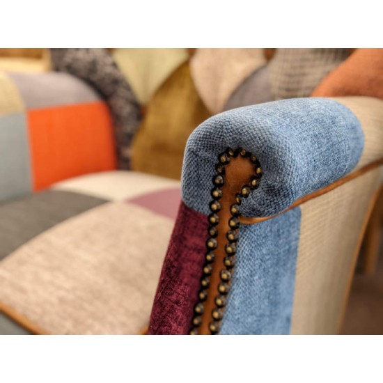  SHOWROOM CLEARANCE ITEM - Vintage Sofa Company Governor Patchwork Chair
