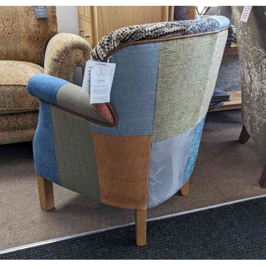  SHOWROOM CLEARANCE ITEM - Vintage Sofa Company Governor Patchwork Chair