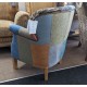  SHOWROOM CLEARANCE ITEM - Vintage Sofa Company Governor Patchwork Chair