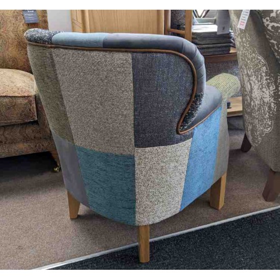  SHOWROOM CLEARANCE ITEM - Vintage Sofa Company Governor Patchwork Chair