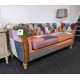 SHOWROOM CLEARANCE ITEM - Vintage Sofa Company Rutland Harlequin Patchwork 2 str Sofa SHOWROOM CLEARANCE ITEM - Vintage Sofa Company Rutland Harlequin Patchwork 2 str Sofa