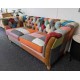 SHOWROOM CLEARANCE ITEM - Vintage Sofa Company Rutland Harlequin Patchwork 2 str Sofa SHOWROOM CLEARANCE ITEM - Vintage Sofa Company Rutland Harlequin Patchwork 2 str Sofa