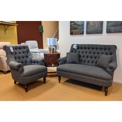  SHOWROOM CLEARANCE ITEM - Old Charm Wood Bros 2 Seater Pickering Sofa & Chair