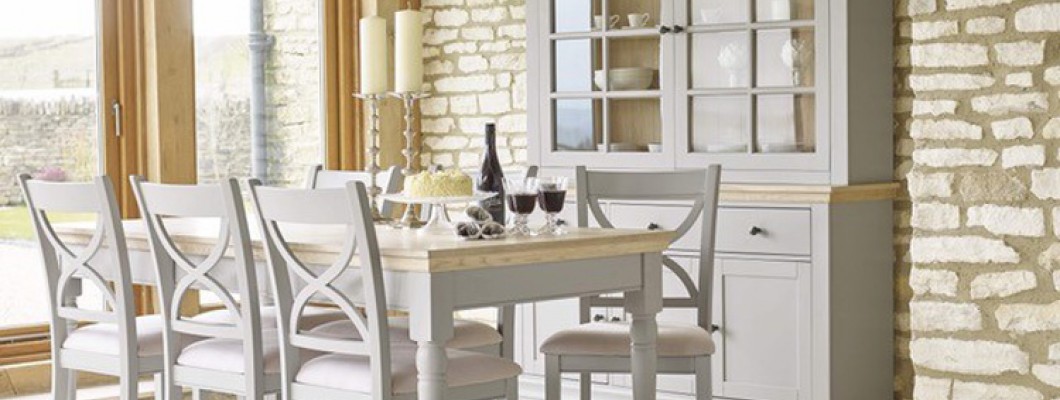Corndell Annecy Dining Furniture in Smoke Grey colour