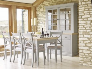 Corndell Annecy Dining Furniture in Smoke Grey colour