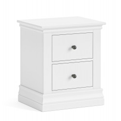 Corndell Bordeaux 2 Drawer Bedside Chest - EASTER PROMOTION UNTIL 30-4-2025 - FREE LOVE TO SHOP VOUCHERS FOR ALL ORDERS PLACED THIS MONTH. 