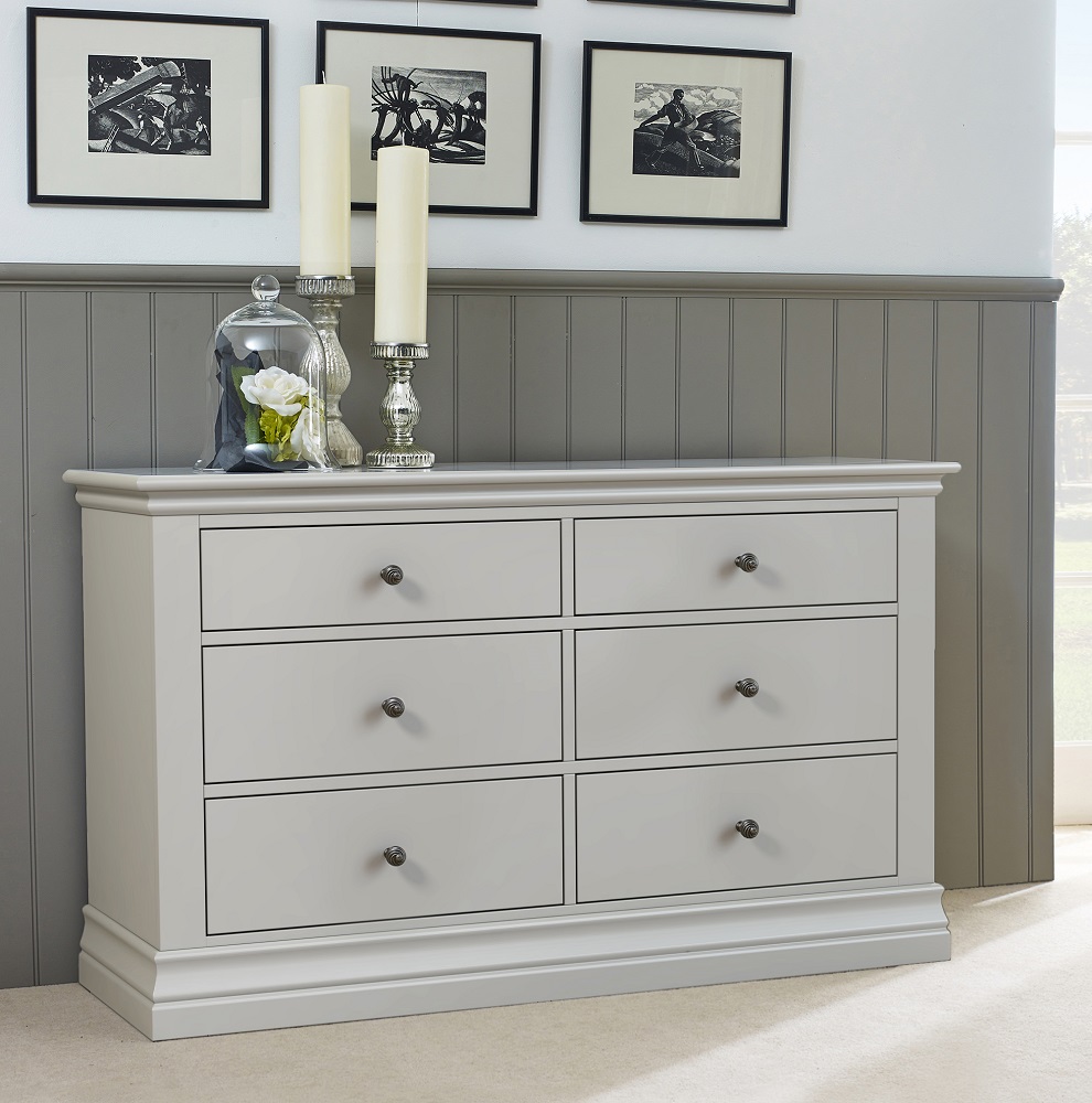 Wooden 6 drawer chest sales of drawers