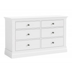 Corndell Bordeaux 6 Drawer Chest - EASTER PROMOTION UNTIL 30-4-2025 - FREE LOVE TO SHOP VOUCHERS FOR ALL ORDERS PLACED THIS MONTH. 