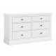 Corndell Bordeaux 6 Drawer Chest