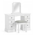 Corndell Bordeaux Double Pedestal Dressing Table Set - EASTER PROMOTION UNTIL 30-4-2025 - FREE LOVE TO SHOP VOUCHERS FOR ALL ORDERS PLACED THIS MONTH. 