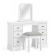 Corndell Bordeaux Double Pedestal Dressing Table Set