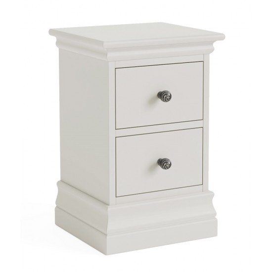 Corndell Bordeaux Narrow Bedside Chest