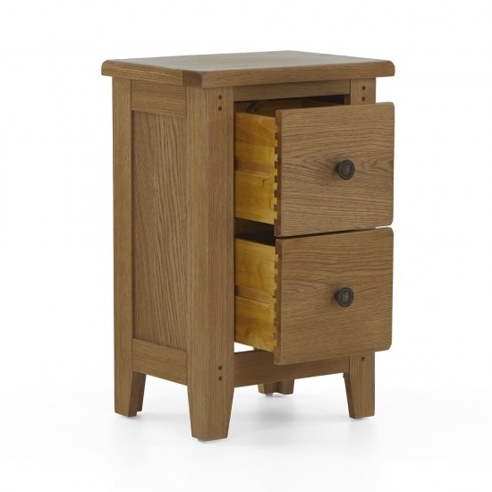 Corndell Burford 5865 Narrow Bedside Chest 