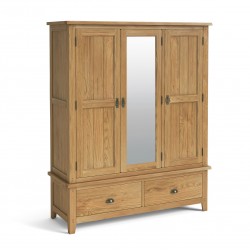 Corndell Burford 5873 Triple Wardrobe - EASTER PROMOTION UNTIL 30-4-2025 - FREE LOVE TO SHOP VOUCHERS FOR ALL ORDERS PLACED THIS MONTH. 