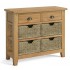 Corndell Burford 5878 Console Table with Baskets - FREE LOVE TO SHOP VOUCHERS FOR ALL ORDERS PLACED ON THIS COLLECTION
