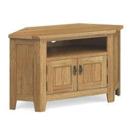 Corndell Burford 5887 Corner TV Unit with Doors - FREE LOVE TO SHOP VOUCHERS FOR ALL ORDERS PLACED ON THIS COLLECTION