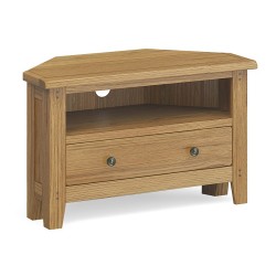 Corndell Burford 5886 Corner TV Unit with Drawer - EASTER PROMOTION UNTIL 30-4-2025 - FREE LOVE TO SHOP VOUCHERS FOR ALL ORDERS PLACED THIS MONTH. 