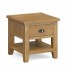 Corndell Burford 5876 Lamp Table with Drawer - FREE LOVE TO SHOP VOUCHERS FOR ALL ORDERS PLACED ON THIS COLLECTION