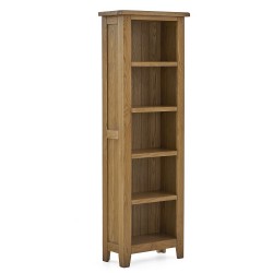 Corndell Burford 5894 Slim Bookcase - EASTER PROMOTION UNTIL 30-4-2025 - FREE LOVE TO SHOP VOUCHERS FOR ALL ORDERS PLACED THIS MONTH. 