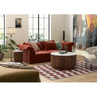 Corner table discount with doors