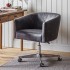 Feynman Swivel Office Chair - Antique Ebony