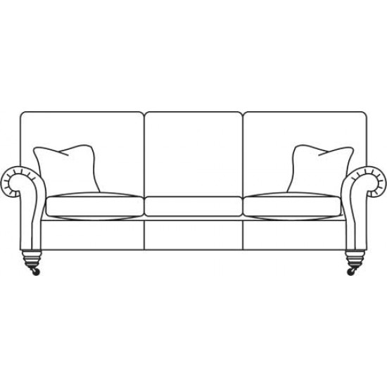 Duresta Belvedere 3 seater sofa (3 cushion version)