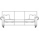 Duresta Belvedere 3 seater sofa (3 cushion version)