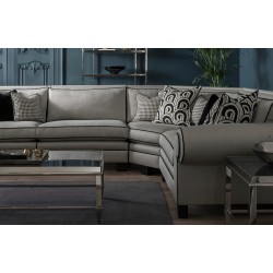 Duresta Coco Grand Split Corner Sofa with WITH Armless Unit