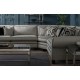 Duresta Coco Grand Split Corner Sofa with WITH Armless Unit