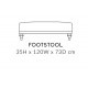 Duresta Harvard Footstool