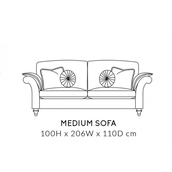 Duresta Harvard Medium 2 Seater Sofa