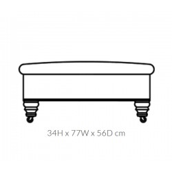 Duresta Southsea Footstool